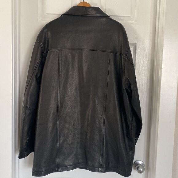 Daniel Cremieux Men’s Black Genuine Lamb Skin Leather Wool Lining Jacket… - Picture 2 of 16